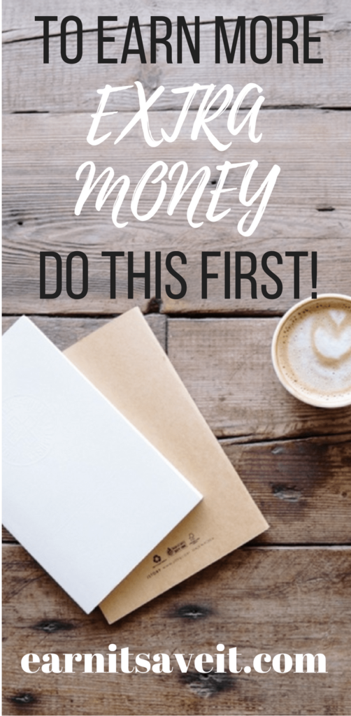 Earn more extra cash by doing this one thing.